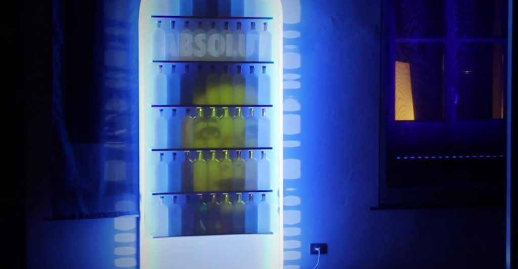 Absolut Warhol interactive installation Club To Club Turin